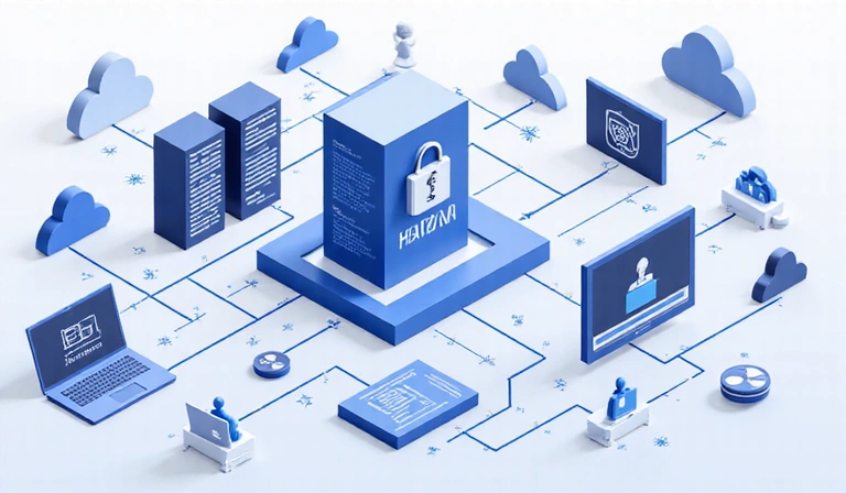 Illustration des Datenflusses und der Datenspeicherung
